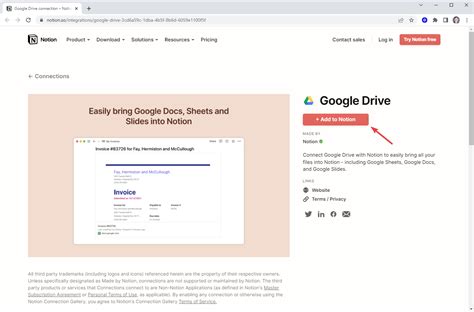 how to add google doc to notion
