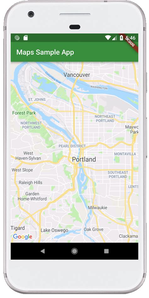how to add google map in flutter app