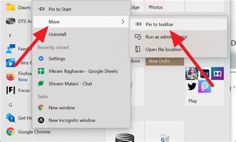 how to add google to taskbar on mac