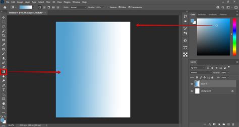 How To Add Gradient To Background In Photoshop