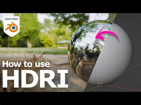 how to add hdri to scene in blender