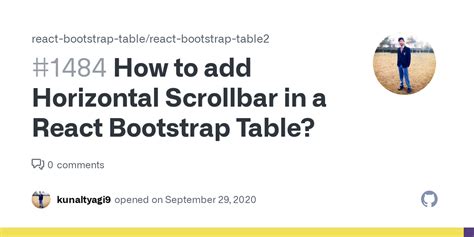 How To Add Horizontal Scrollbar In React