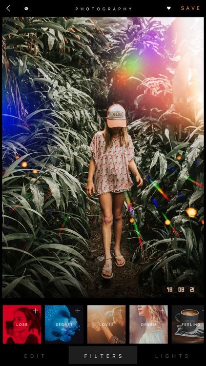 how to add huji filter to existing photos