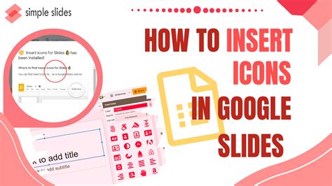 How To Add Icons In Google Slides
