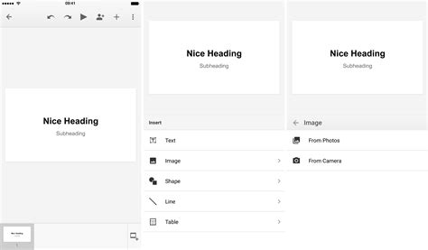 how to add image in google slides on ipad