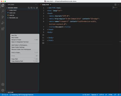 how to add image in html from a folder in vs code