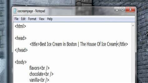 how to add image in html title