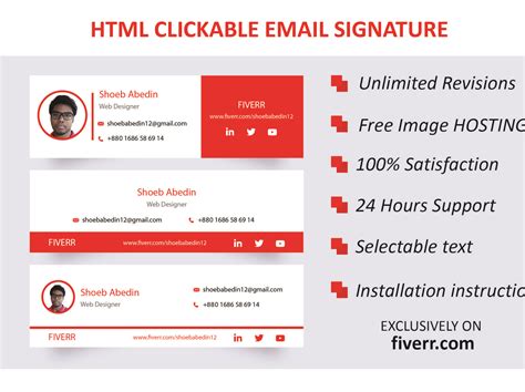 How To Add Image To Html Email Signature