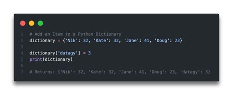 how to add key value pair in dictionary in python using for loop