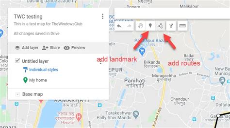 how to add landmark in google map
