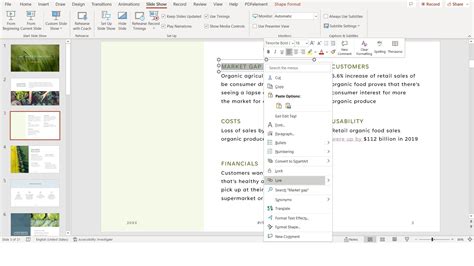how to add link in slideshow
