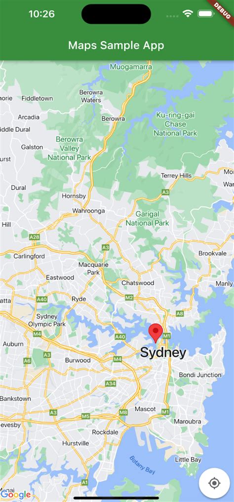 how to add location marker in google map