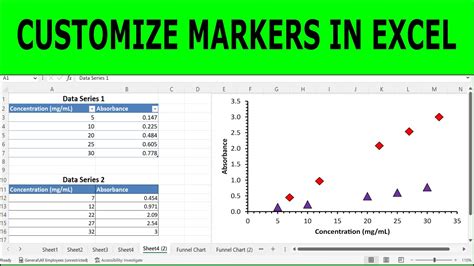 How To Add Marker In Excel Chart