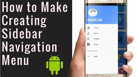 how to add menu in android studio