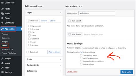how to add menu in wordpress custom theme