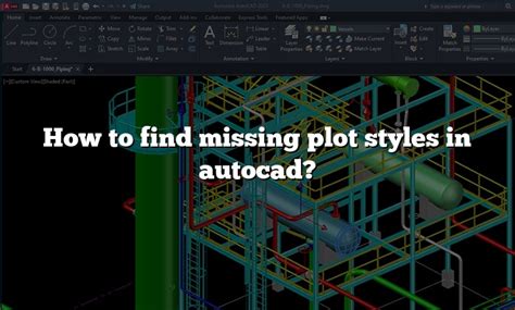 This Are How To Add Missing Plot Style Table In Autocad Recomended Post