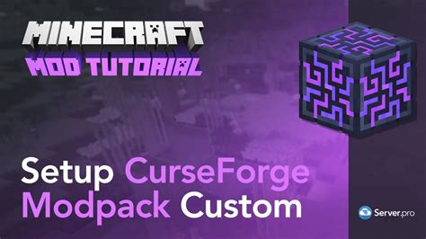 how to add mods to a modpack server curseforge