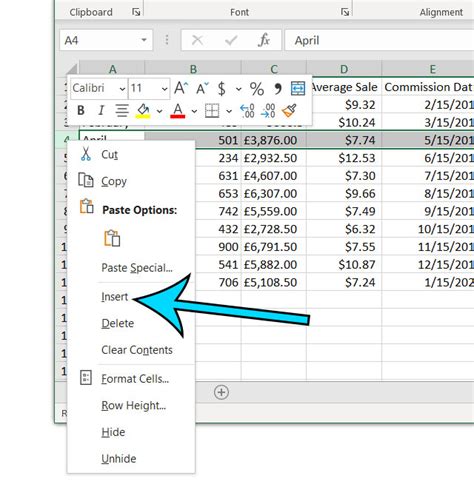 how to add more rows in excel sheet