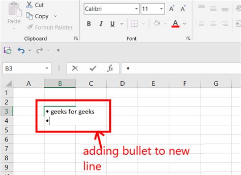 how to add multiple bullet points in one cell in excel on mac