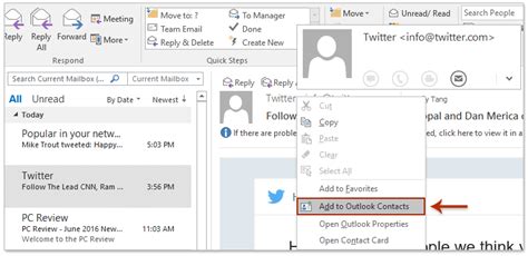 how to add multiple contacts to contact list in outlook