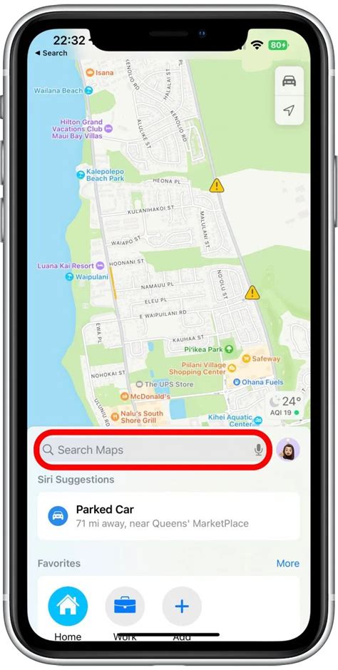 how to add multiple stops in maps on iphone