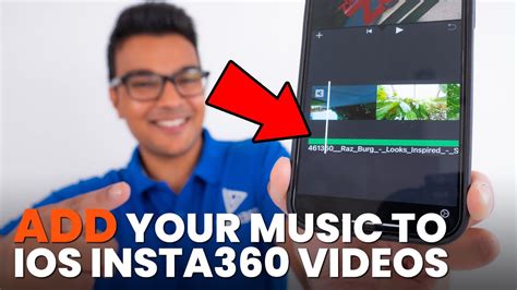 how to add music to insta360 video