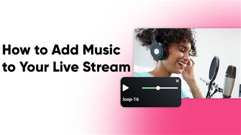 how to add music to your live stream