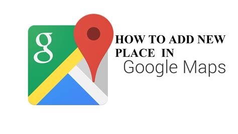 how to add my place in google map