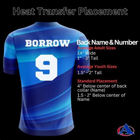 how to add name and number to jersey