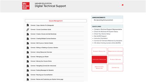 how to add new course on mcgraw hill connect