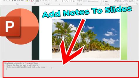 how to add notes to powerpoint google slides