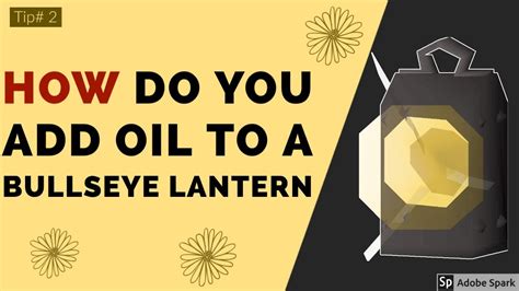 how to add oil to bullseye lantern osrs