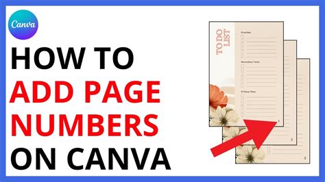 How To Add Page Number In Canva Ppt
