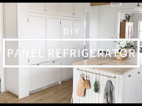 How To Add Panels To Refrigerator