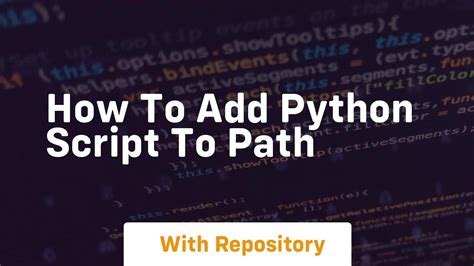 how to add path in python script