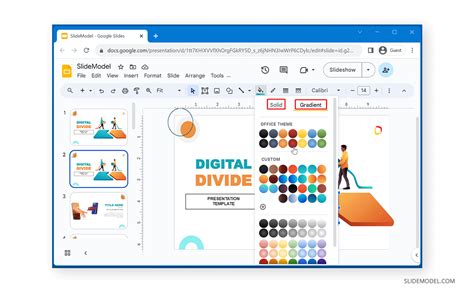 how to add pictures in shapes on google slides