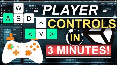 how to add player controls unity