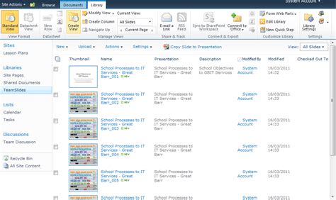 how to add powerpoint presentation to sharepoint
