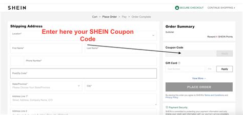 How To Add Promo Code On Shein