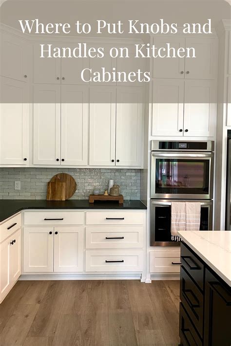 How To Add Pulls To Cabinets