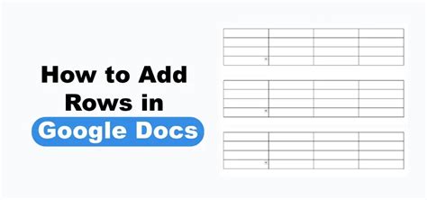 how to add rows in google docs phone