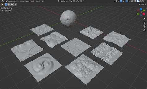 how to add scenery in blender