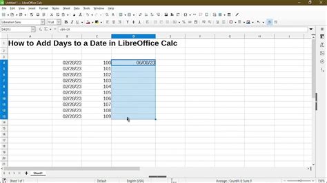 How To Add Scrollbar In Libreoffice Calc