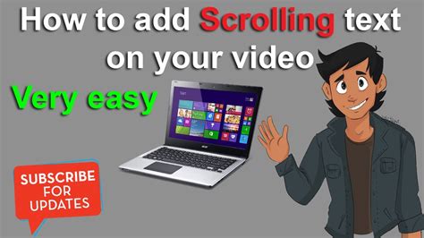 How To Add Scrolling To