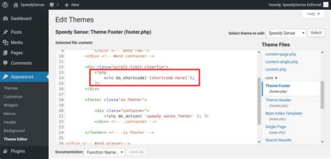 how to add shortcode in wordpress header