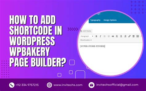 how to add shortcode in wordpress wpbakery page builder