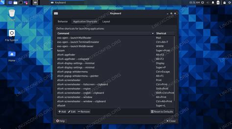 how to add shortcut in kali linux