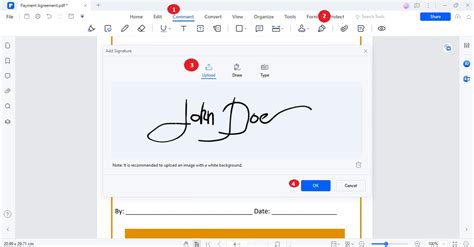 How To Add Signature In Libreoffice Calc