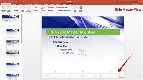 How To Add Slide Numbers In Slide Master