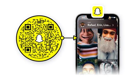 how to add someone on snap with qr code